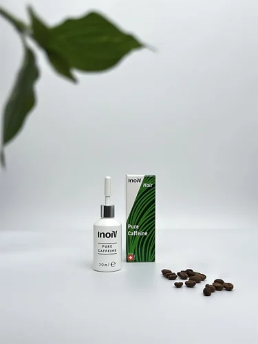 Inoiv Hair - Pure Caffeine, Haarkur, Haarwuchsmittel, Haarwuchs fördern, Koffein für die Haare, Koffein Kur,