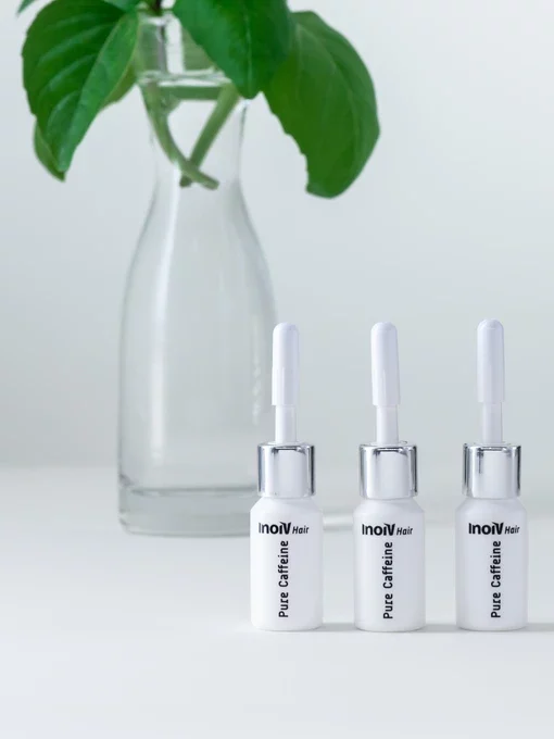 Inoiv Hair - Pure Caffeine, Haarwuchsmittel, Haarwuchs fördern, Koffein für die Haare, Koffein Kur, Koffein Ampullen