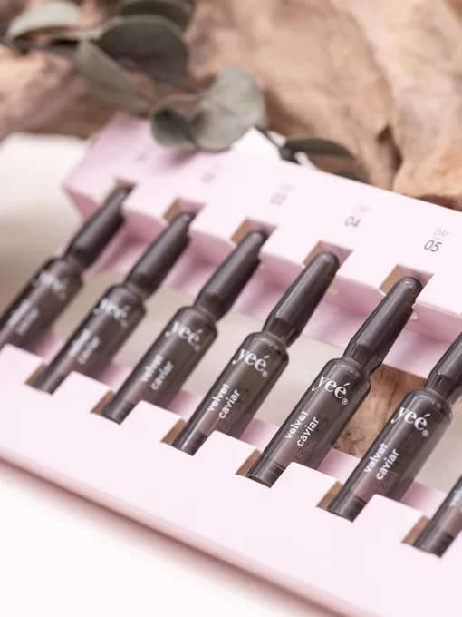 14 Kaviar Ampullen mit 1% Caviar Extract von Yeé