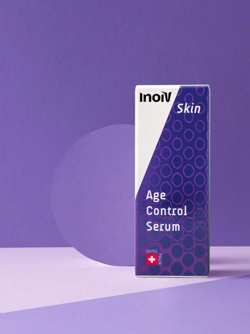 Inoiv Skin - Age Control Serum 4 Anti Aging Gesichtsserum mit Hyaluronsäure und Plfanzenextrakten.