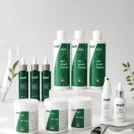 Inoiv Haarausfall 12-Wochen-Kur mit je 3x Hair Growth Serum, Shampoo und Hair Caps sowie Pure Caffeine und Hair Roller